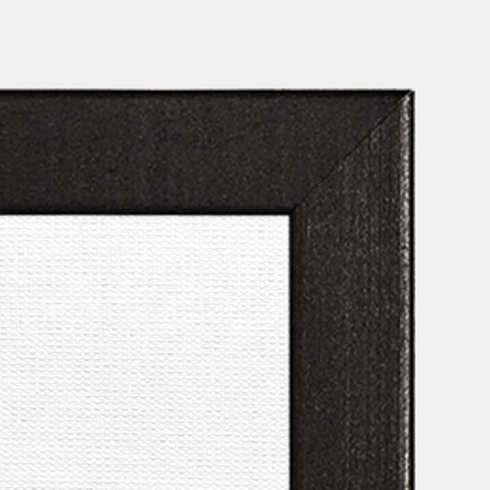Černý dekorativní rám