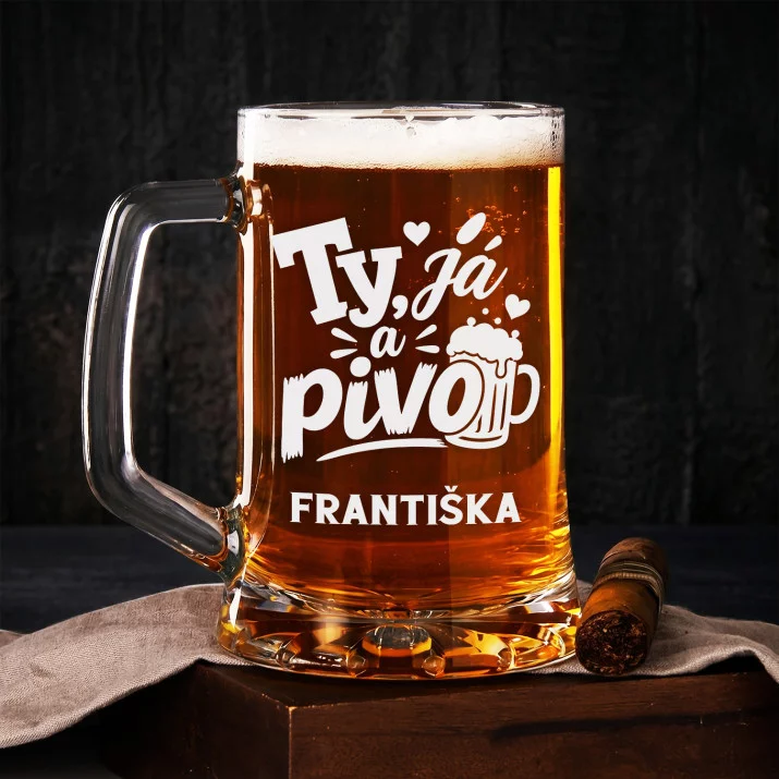 Půllitr Na Pivo K Valentýnu Dárek K Výročí Pro Ženu: Pivní Romantika Půllitr Na Pivo K Valentýnu Dárek K Výročí Pro Ženu: Pivní Romantika