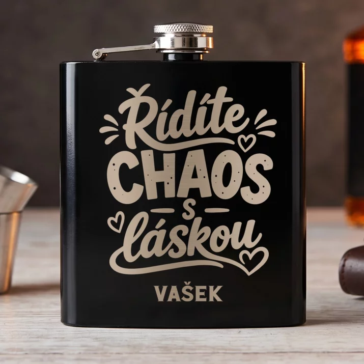 Placatka S Gravírováním Pro Učitele Ve Školce Ke Dni Učitelů Dárek Pro Učitele Muže: Řídíte Chaos S Láskou