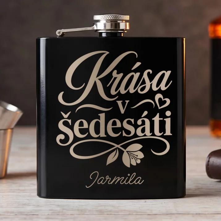 Placatka S Gravírováním K 60 Dárek K 60 Narozeninám Pro Ženu: Krása V Šedesáti