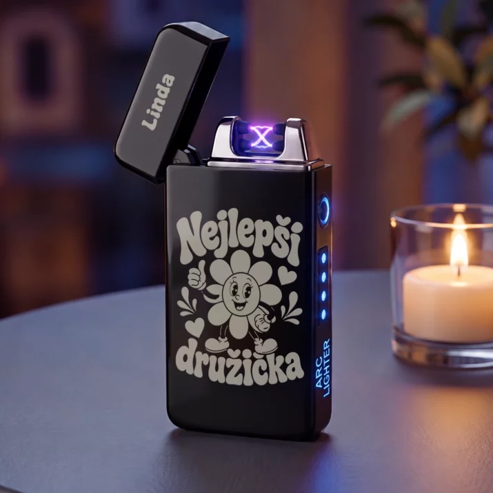 Personalizovaný Plazmový Zapalovač Pro Družičku Dárek Pro Ženu: Nejlepší Družička Personalizovaný Plazmový Zapalovač Pro Družičku Dárek Pro Ženu: Nejlepší Družička