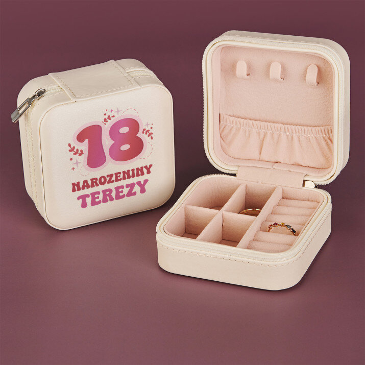 18 narozeniny - Cestovní šperkovnice
