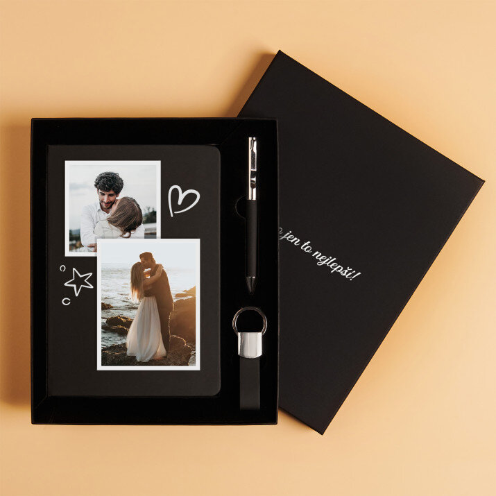 2 Fotky - Sada se zápisníkem 2 Fotky - Sada se zápisníkem