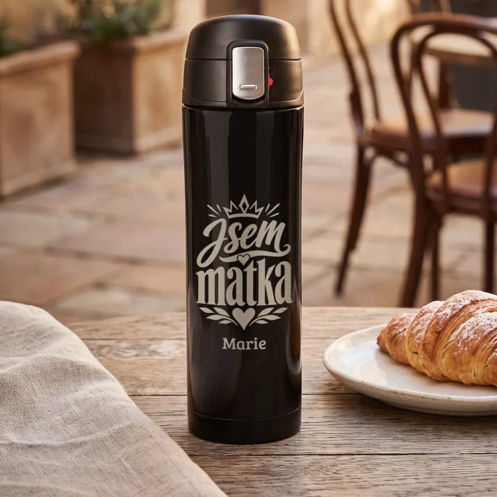 Termohrnek 440ml K Narození Holčičky Dárek Pro Ženu: Jsem Matka