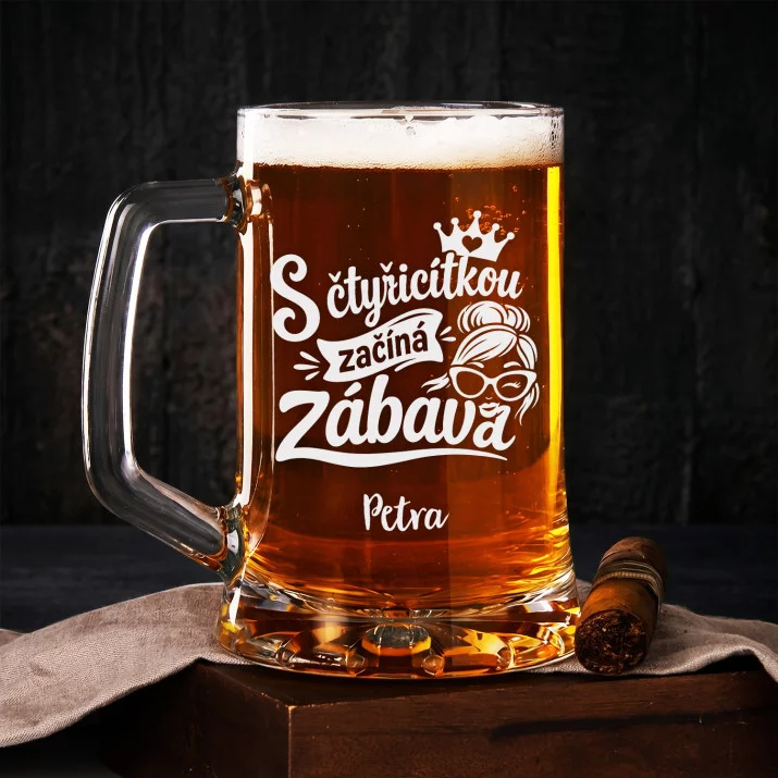 Půllitr Na Pivo Ženě K 40 Narozeninám Dárek K 40 Narozeninám Pro Ženu: Žena V Rozkvětu Půllitr Na Pivo Ženě K 40 Narozeninám Dárek K 40 Narozeninám Pro Ženu: Žena V Rozkvětu