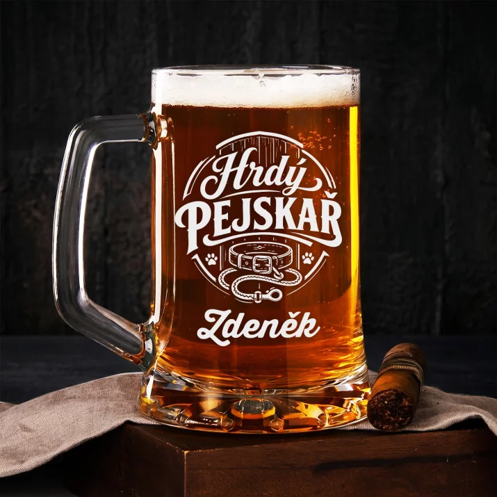 Půllitr Na Pivo Pro Pejskaře Dárek Pro Muže: Hrdost A Věrnost Půllitr Na Pivo Pro Pejskaře Dárek Pro Muže: Hrdost A Věrnost