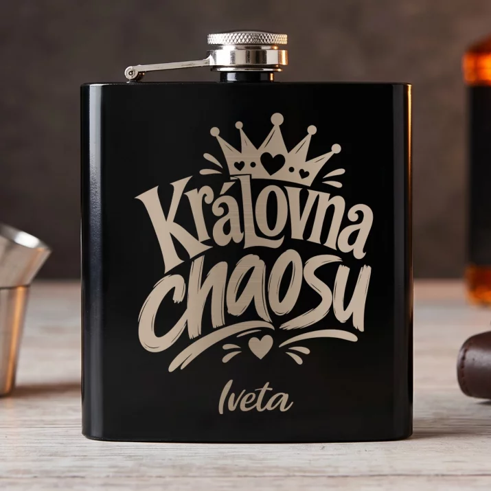 Placatka S Gravírováním Pro Ni Dárek K Valentýnu Pro Ženu: Královna Chaosu