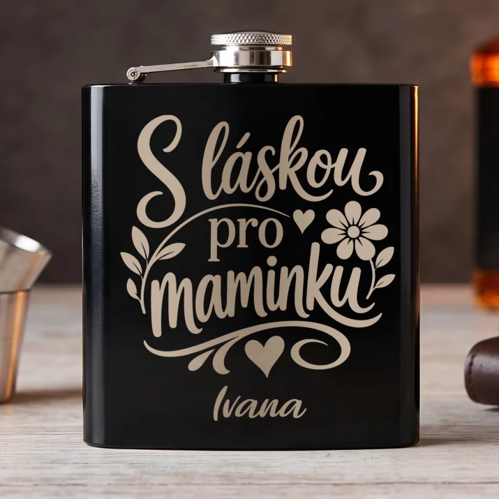 Placatka S Gravírováním Mamince K 60 Narozeninám Dárek K 60 Narozeninám Pro Ženu: S Láskou Pro Maminku
