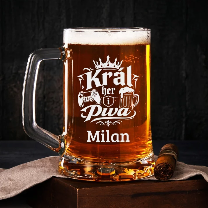 Půllitr Na Pivo Pro Gamera Dárek Pro Muže: Herní Trofej Půllitr Na Pivo Pro Gamera Dárek Pro Muže: Herní Trofej