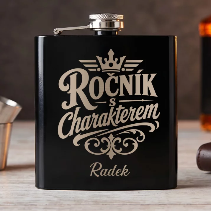 Placatka S Gravírováním K 50 Narozeninám Dárek Pro 50Letého Muže : Ročník S Charakterem
