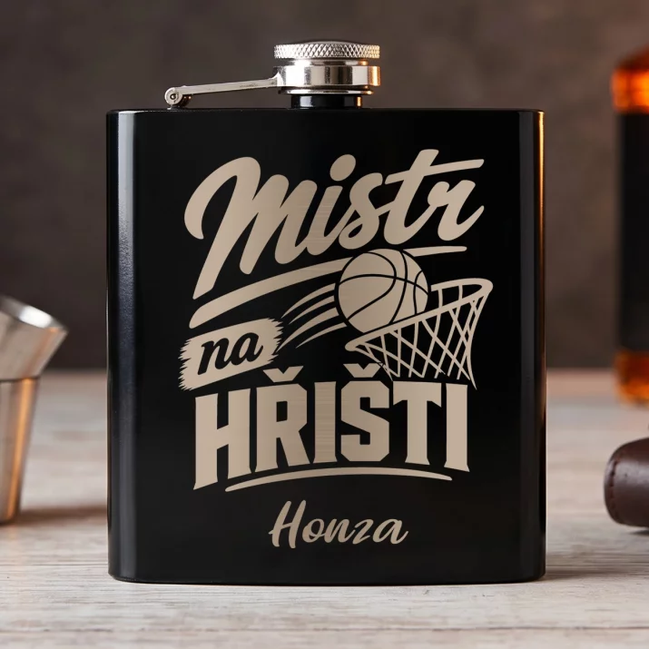 Placatka S Gravírováním Pro Basketbalistu Dárek Pro Muže: Mistr Na Hřišti