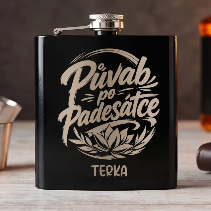 Placatka S Gravírováním K 50 Dárek K 50 Narozeninám Pro Ženu: Půvab Po Padesátce
