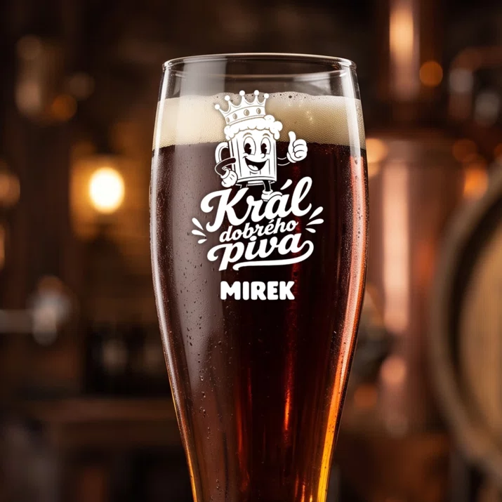 Sklenice Na Pivo S Gravírováním K 70 Dárek Pro 70Letého Muže : Král Dobrého Piva Sklenice Na Pivo S Gravírováním K 70 Dárek Pro 70Letého Muže : Král Dobrého Piva