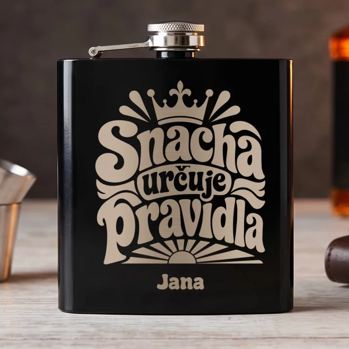 Placatka S Gravírováním Pro Snachu Dárek Pro Ženu: Snacha Určuje Pravidla