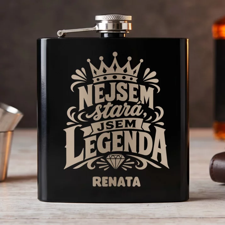 Placatka S Gravírováním Pro 80Letou Ženu Dárek K 80 Narozeninám Pro Ženu: Nejsem Stará, Jsem