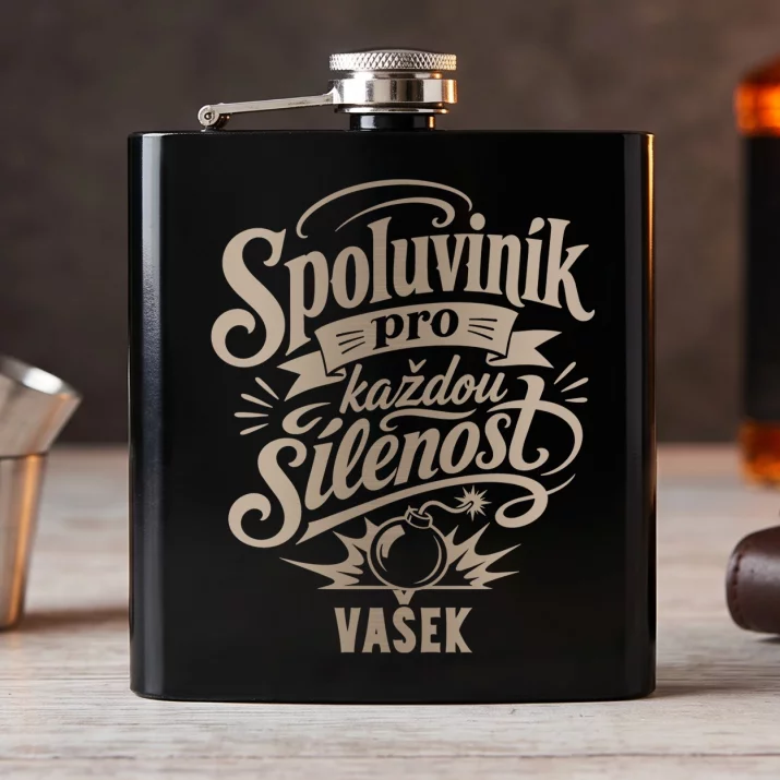 Placatka S Gravírováním Pro Kamaráda Dárek Pro Muže: Spoluviník Pro Každou