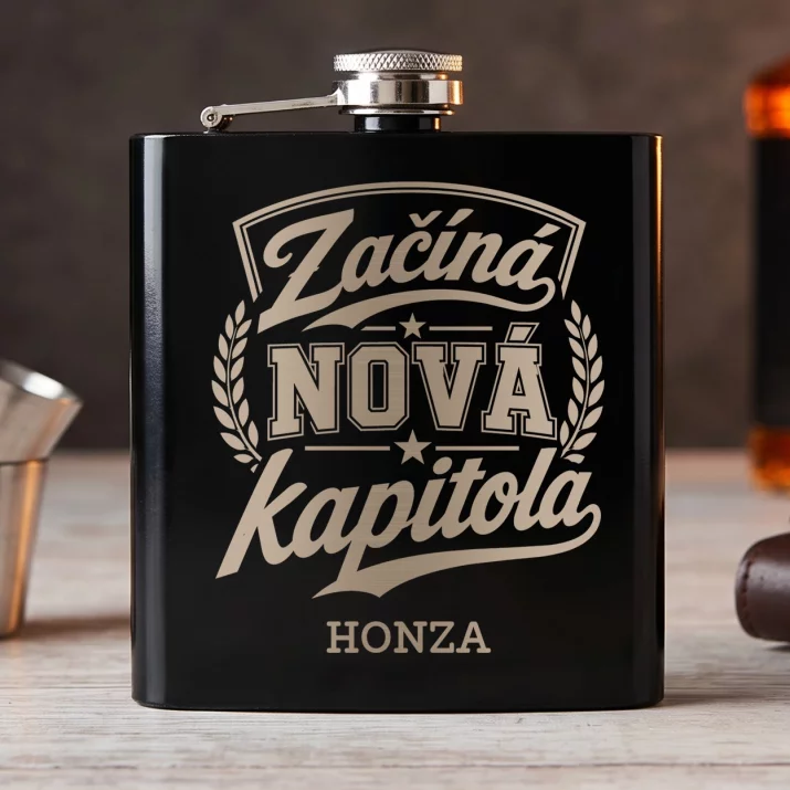 Placatka S Gravírováním Na Konec Jeslí Dárek Pro Muže: Začíná Nová Kapitola