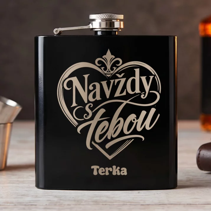 Placatka S Gravírováním K Výročí Dárek K Valentýnu Pro Ženu: Navždy S Tebou