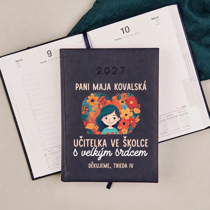 učitelka ve školce s velkým srdcem - Kalendář učitelka ve školce s velkým srdcem - Kalendář
