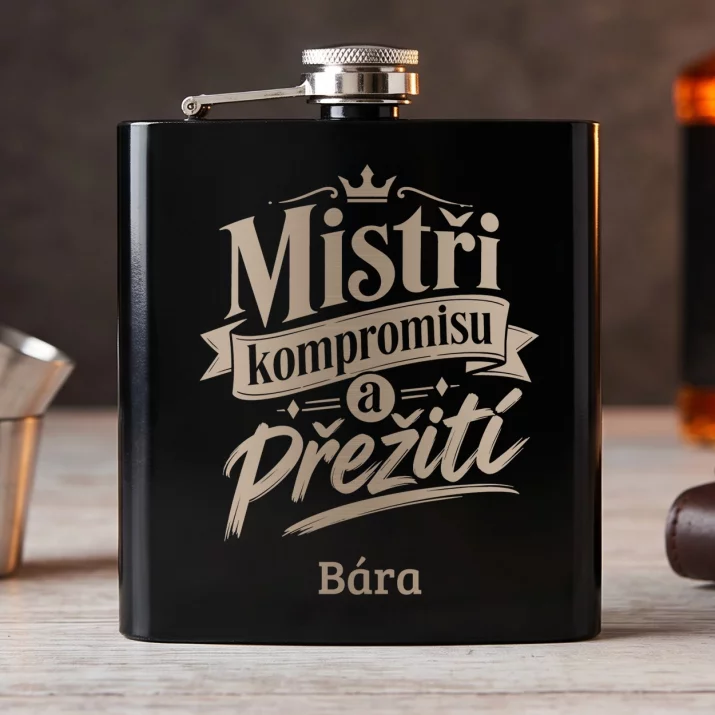 Placatka S Gravírováním K 30 Výročí Svatby Rodičů Dárek Pro Ženu: Mistři Kompromisu A Placatka S Gravírováním K 30 Výročí Svatby Rodičů Dárek Pro Ženu: Mistři Kompromisu A