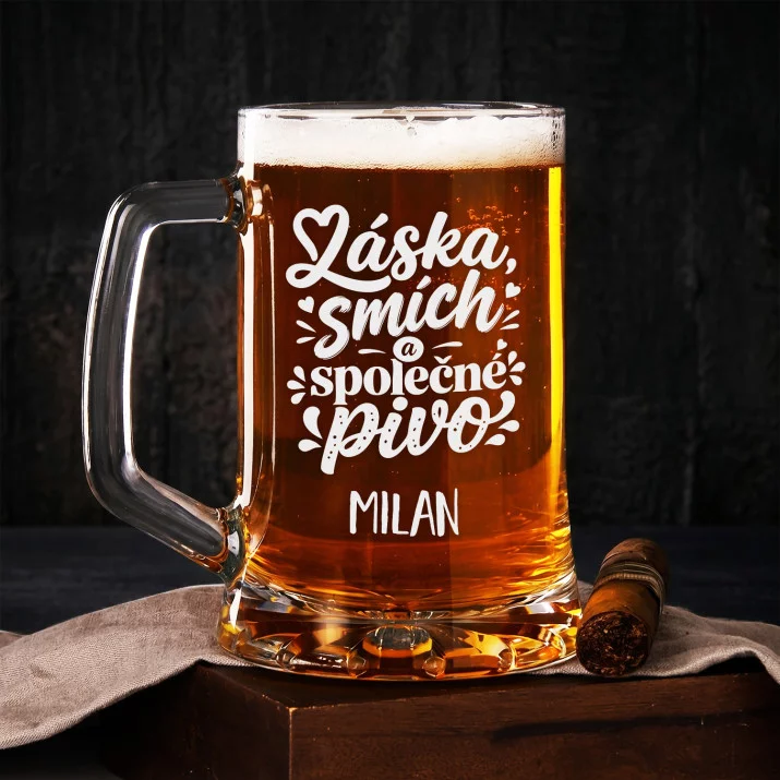Půllitr Na Pivo Pro Snoubence Dárek Ke Dni Chlapců Pro Muže: Pivní Romance Půllitr Na Pivo Pro Snoubence Dárek Ke Dni Chlapců Pro Muže: Pivní Romance