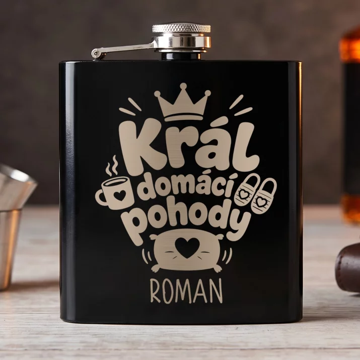 Placatka S Gravírováním Pro Otce Dárek Ke Dni Otců Pro Muže: Král Domácí Pohody