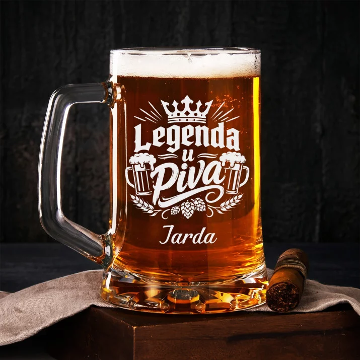 Půllitr Na Pivo K 80 Narozeninám Dárek Pro Muže: Pivní Elegance Půllitr Na Pivo K 80 Narozeninám Dárek Pro Muže: Pivní Elegance