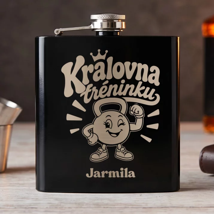 Placatka S Gravírováním Pro Trenérku Osobního Tréninku Dárek Pro Ženu: Královna Tréninku Placatka S Gravírováním Pro Trenérku Osobního Tréninku Dárek Pro Ženu: Královna Tréninku