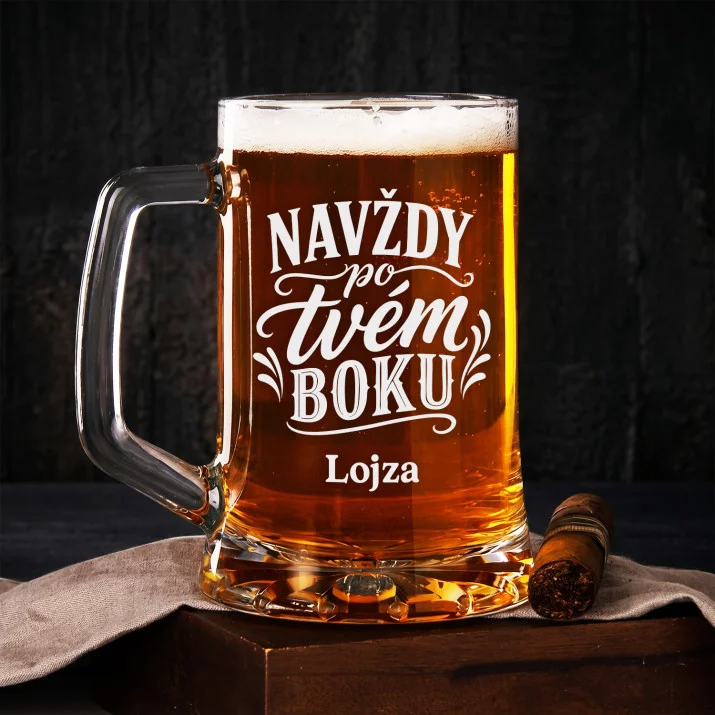 Půllitr Na Pivo K 40 Výročí Svatby Dárek Pro Muže: Věčná Láska Půllitr Na Pivo K 40 Výročí Svatby Dárek Pro Muže: Věčná Láska