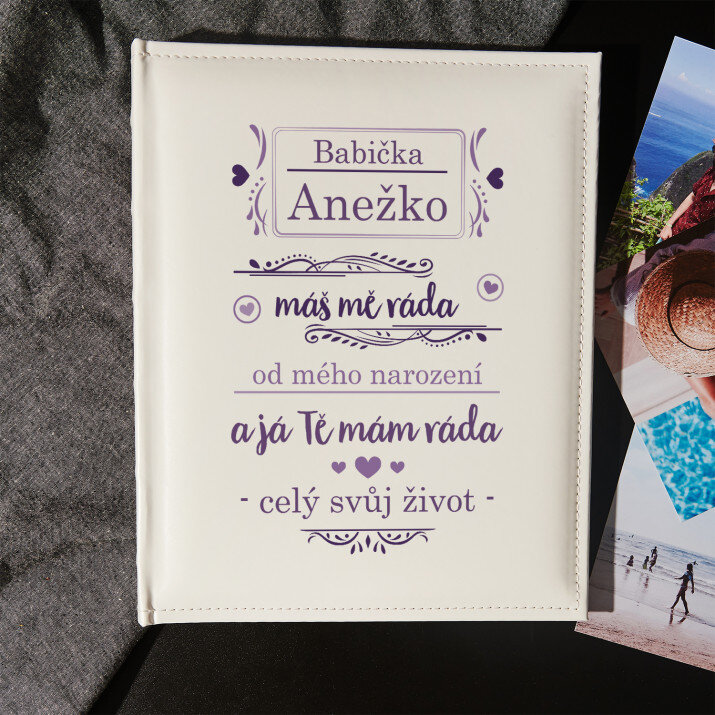 Babička - Personalizované fotoalbum
