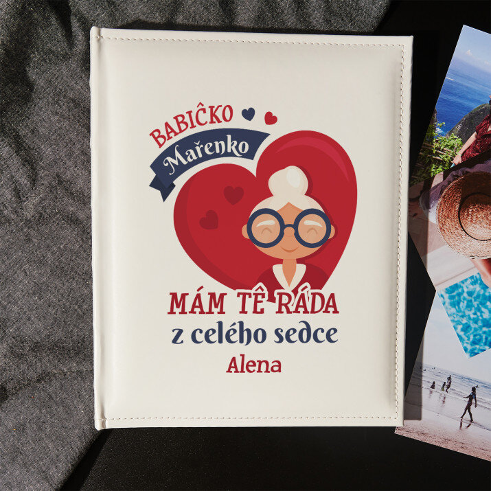 Babičko mám tě ráda - Personalizované fotoalbum