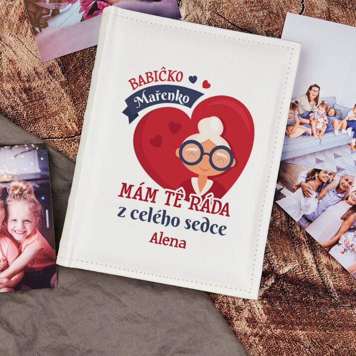 Babičko mám tě ráda - Personalizované fotoalbum Babičko mám tě ráda - Personalizované fotoalbum