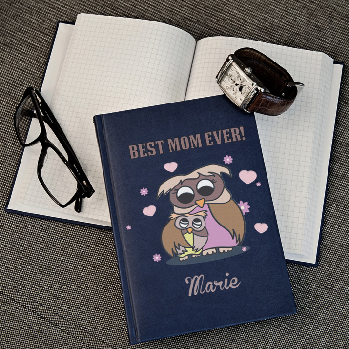 Best mom ever - Zápisník A5 s potiskem