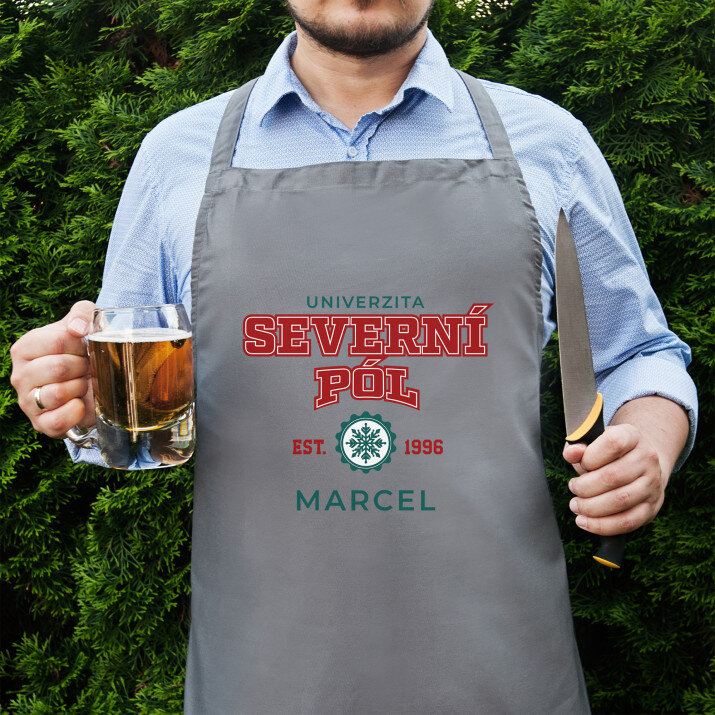 severní pól - Kuchyňská zástěra