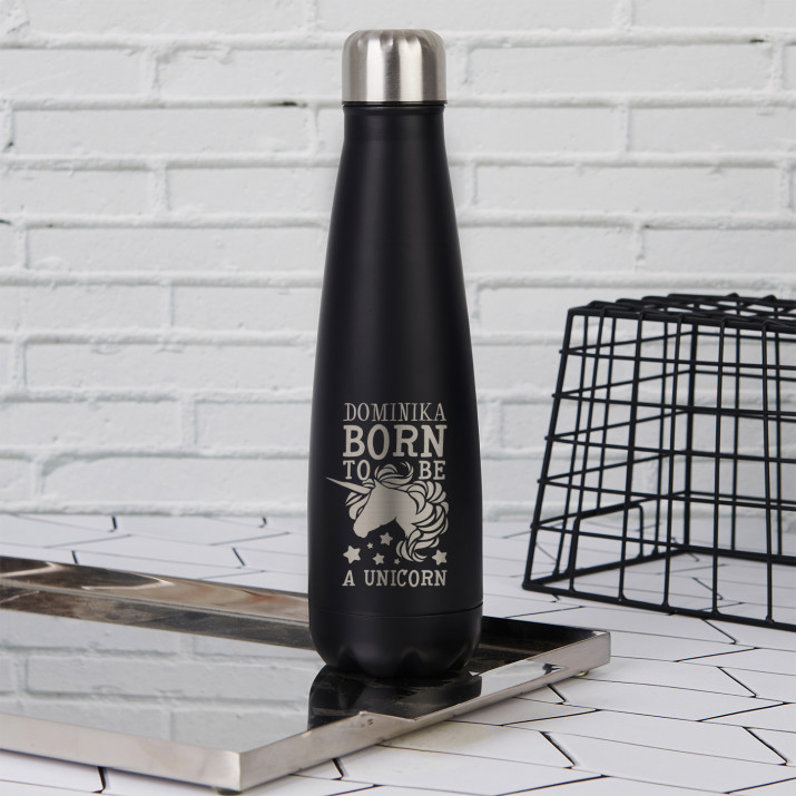Born to be a unicorn - Láhev na vodu 630ml