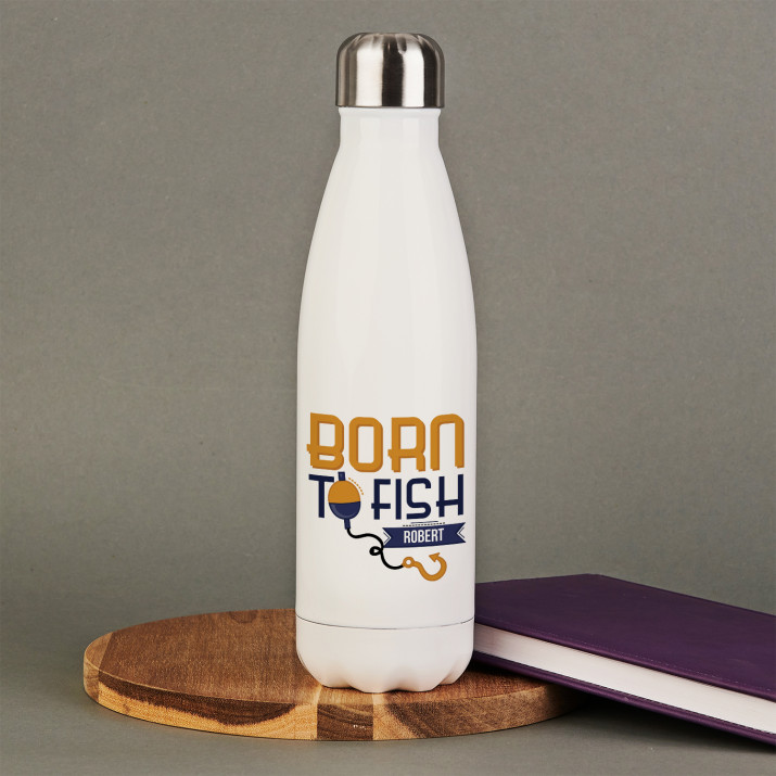 Born to fish - Láhev na vodu 500ml