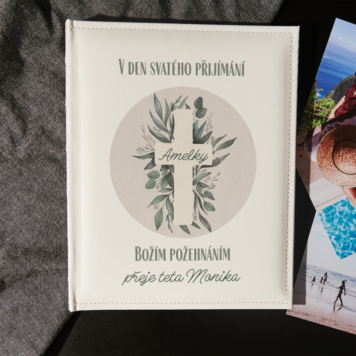 Božské požehnání přijímání - Personalizované fotoalbum