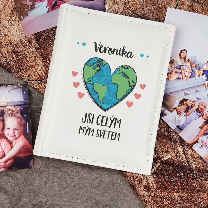 Celý svět - Personalizované fotoalbum