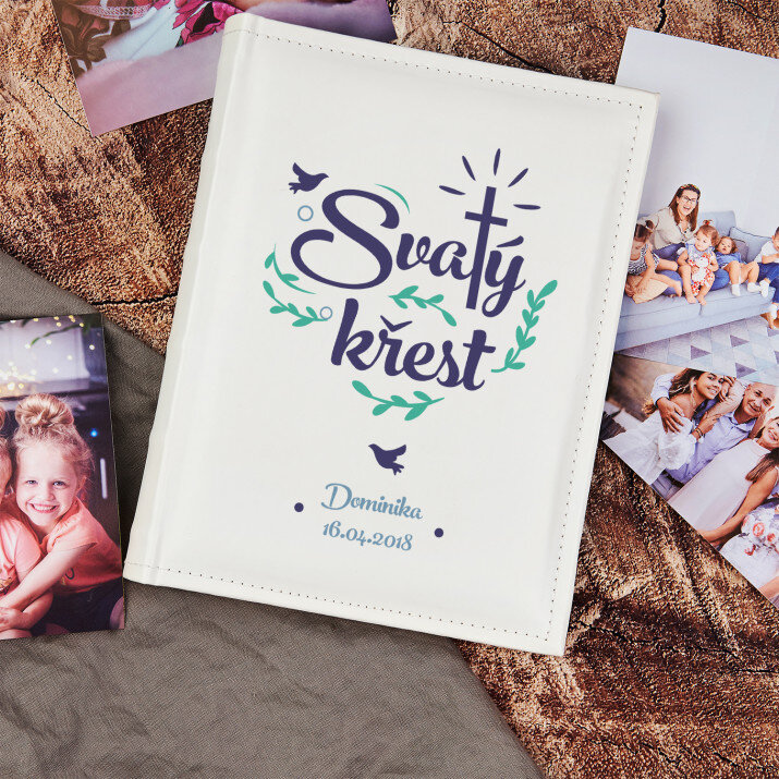 Svatý křest - Personalizované fotoalbum