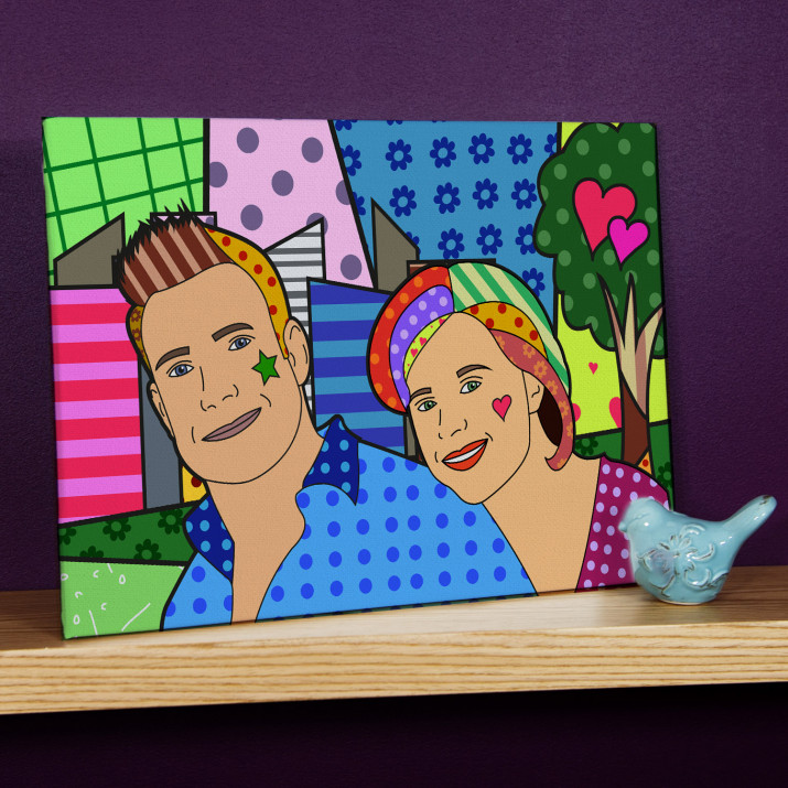 Cubism - obraz na płótnie