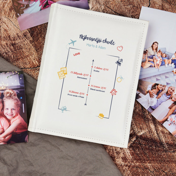 Nejkrásnější chvíle - Personalizované fotoalbum