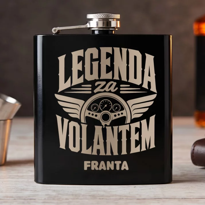 Placatka S Gravírováním Pro Instruktora Autoškoly Dárek Pro Muže: Legenda Za Volantem
