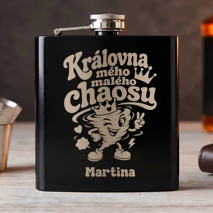 Placatka S Gravírováním K 20 Výročí Svatby Dárek Pro Ženu: Královna Mého Malého Placatka S Gravírováním K 20 Výročí Svatby Dárek Pro Ženu: Královna Mého Malého