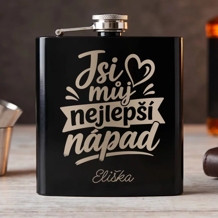 Placatka S Gravírováním K Výročí Dárek K Valentýnu Pro Ženu: Jsi Můj Nejlepší Nápad