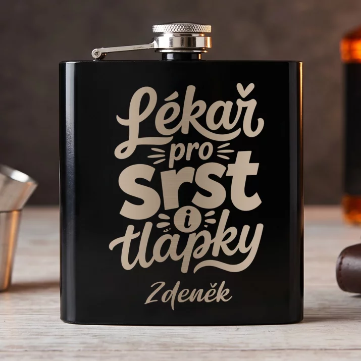 Placatka S Gravírováním Pro Veterináře Dárek Pro Muže: Lékař Pro Srst I Tlapky Placatka S Gravírováním Pro Veterináře Dárek Pro Muže: Lékař Pro Srst I Tlapky