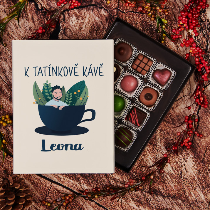 K tatínkově kávě - Belgické čokoládové pralinky