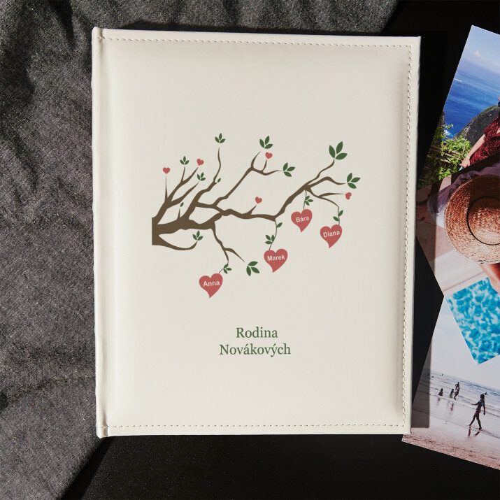 Rodinný strom - Personalizované fotoalbum