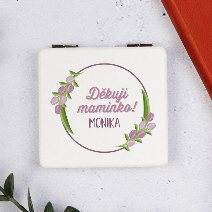 Děkuji maminko - Zrcátko do kabelky