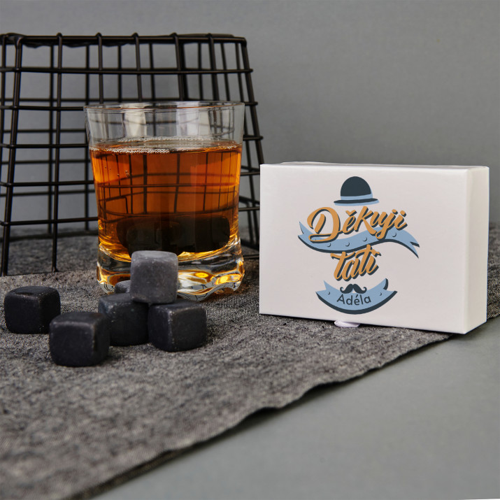 Děkuji tati - Chladící kameny do whisky