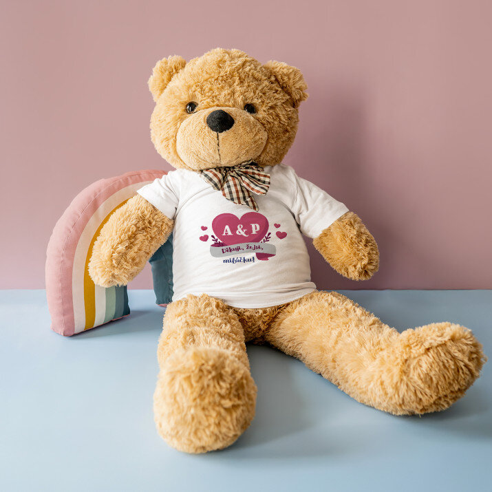 Děkuji, že jsi - Medvídek 90 cm